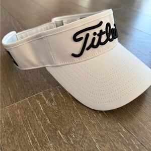 Titleist White Visor Hat